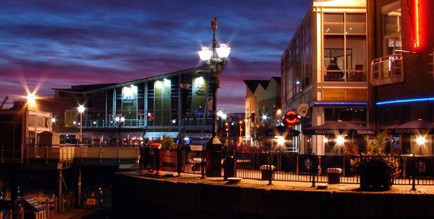 Picture of Cardiff Bay at night | Adventures Wales Picture of Cardiff Bay at night | Adventures Wales