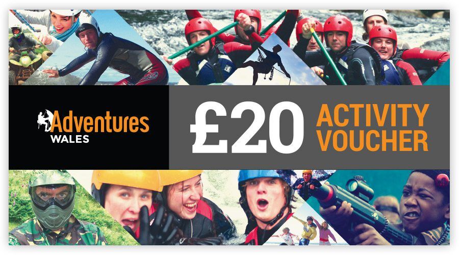 Adventures Wales £20 Gift Voucher