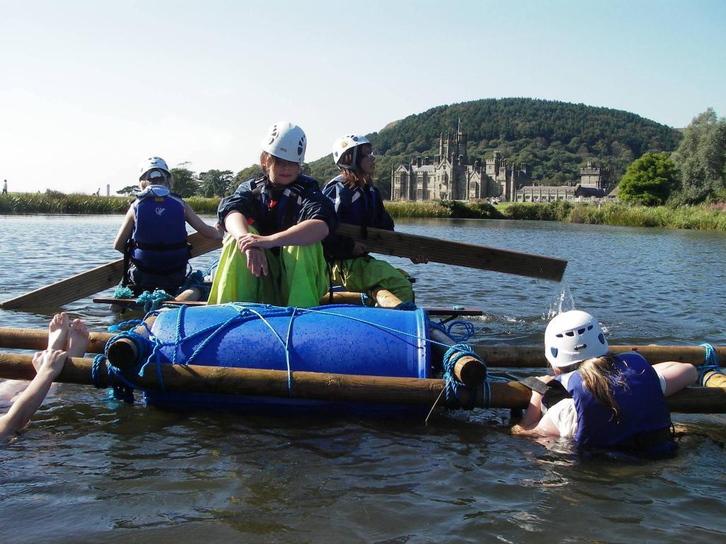 Raft Building for schools Raft Building for schools